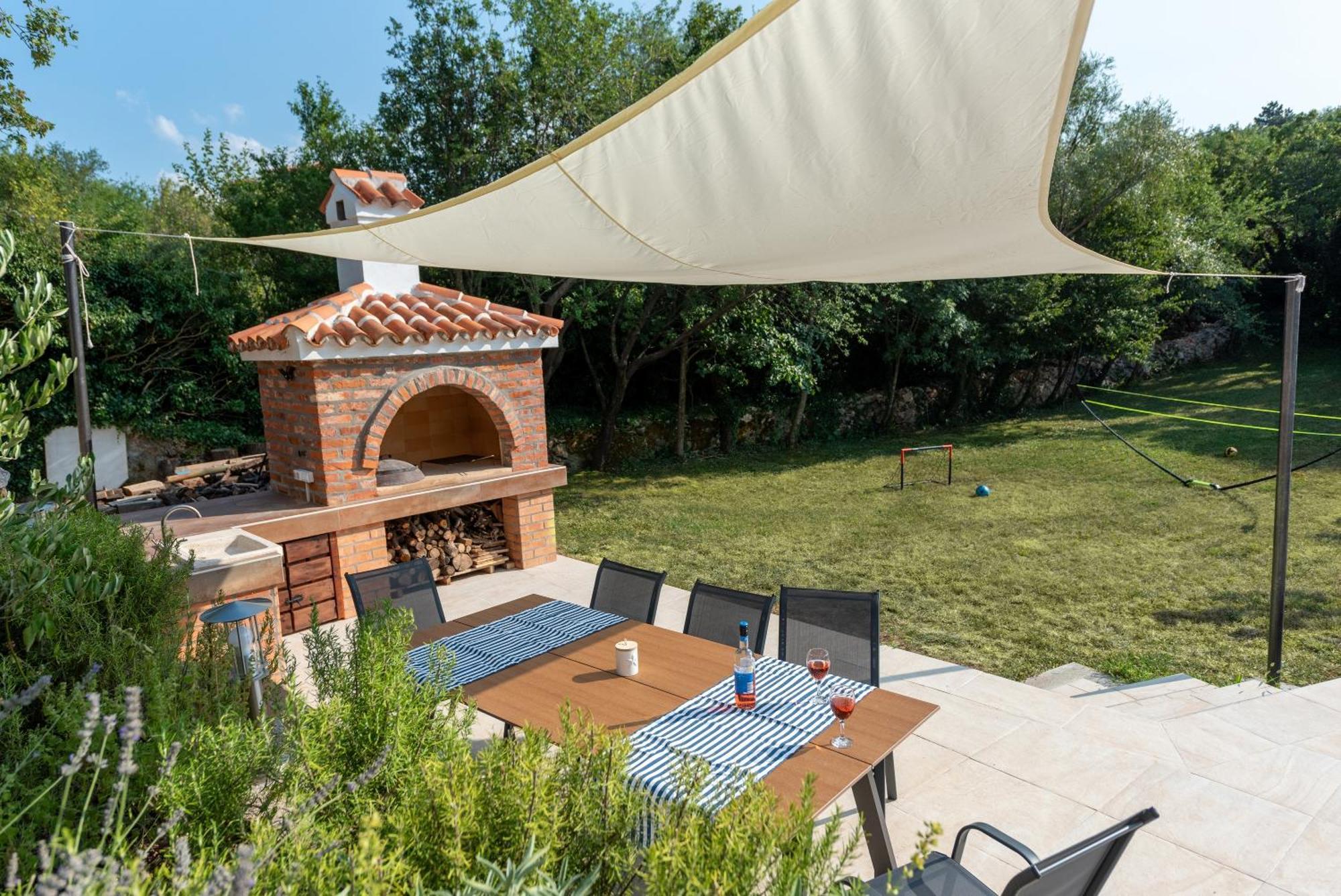 Garden Villa Hreljin Exterior foto